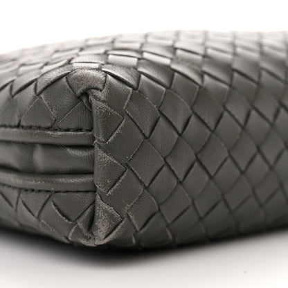 Bottega Veneta Nappa Intrecciato Nodini Crossbody Messenger New Light Grey 9 of 16