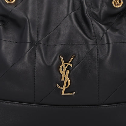 Saint Laurent Lambskin Small Jamie Shopping Tote Black 10 of 11