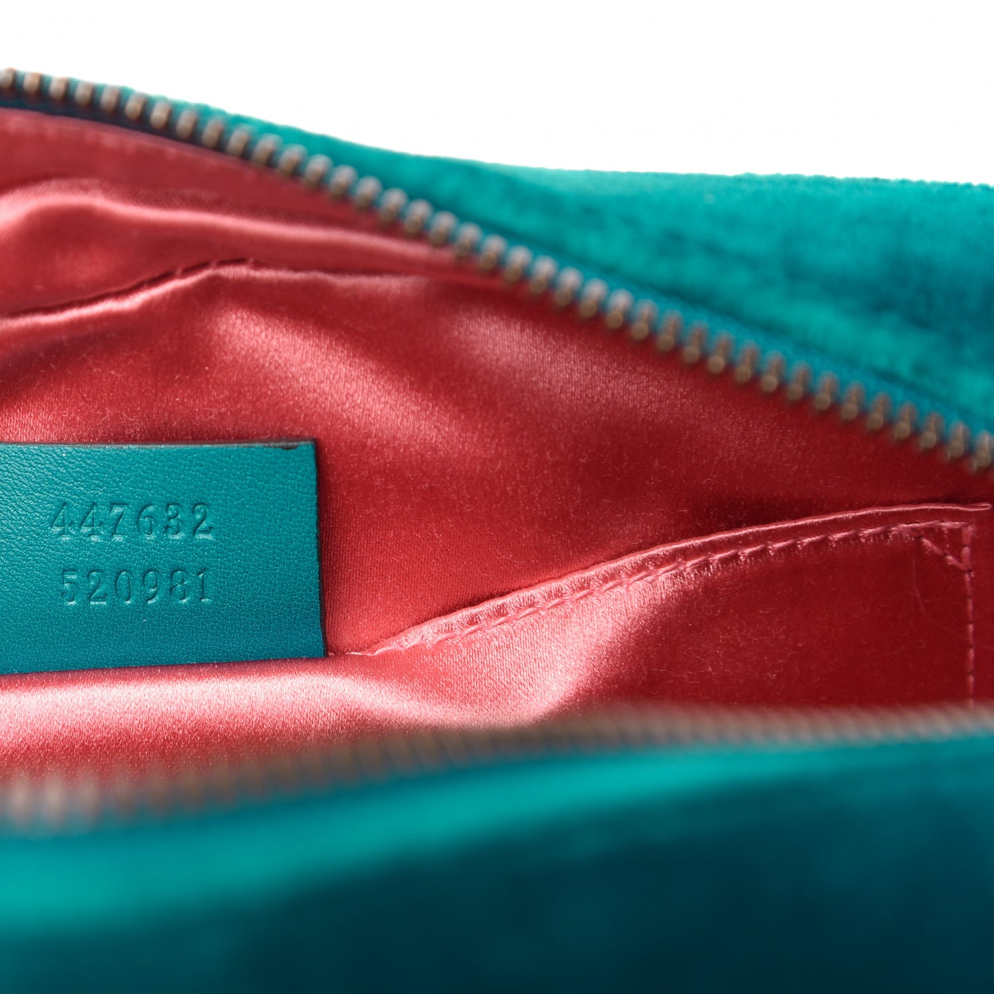 Velvet Matelasse Small GG Marmont Chain Shoulder Bag Pavone Cyan