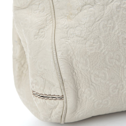 Gucci Guccissima Large New Ladies Hobo Off White 9 of 13