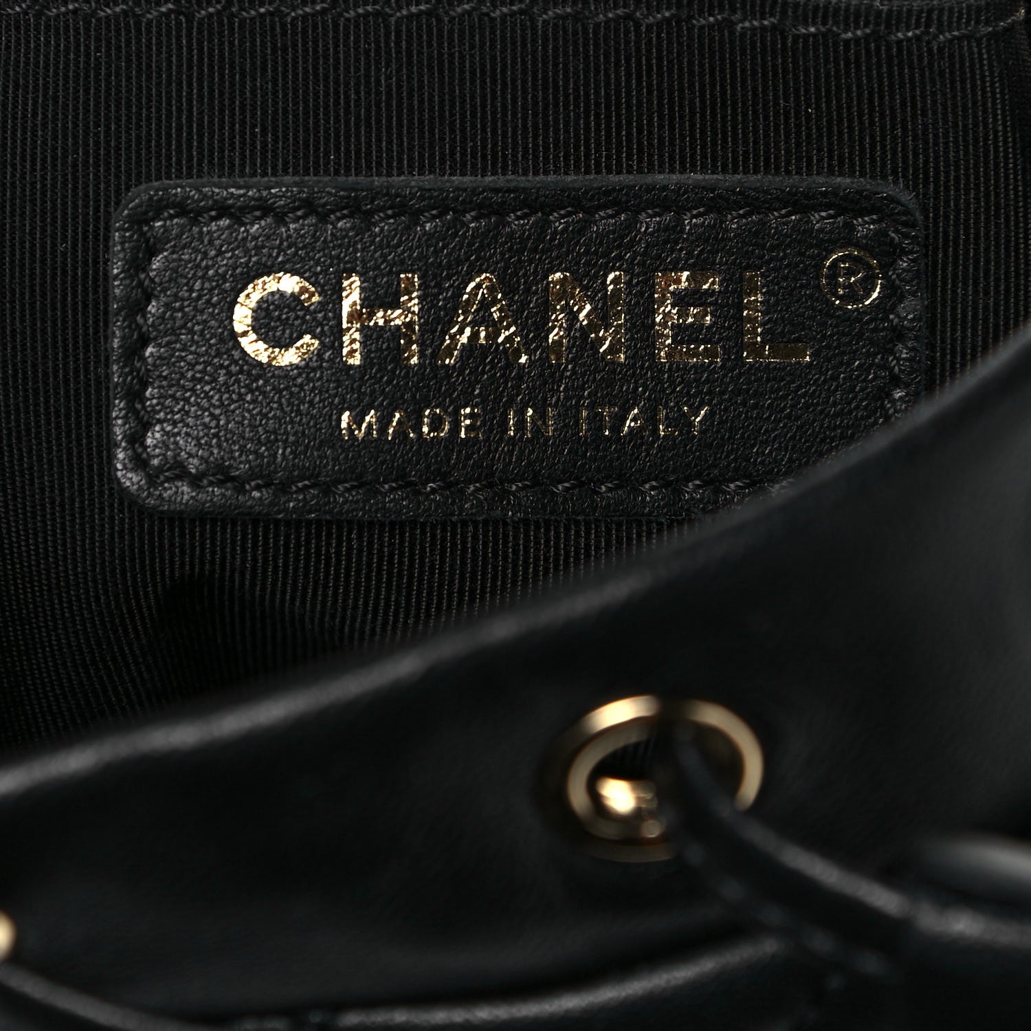 Chanel Calfskin Quilted Mini Urban Spirit Backpack Black 6 of 12