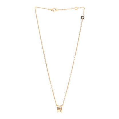 Bulgari 18K Yellow Gold B.Zero1 Pendant Necklace 3 of 5