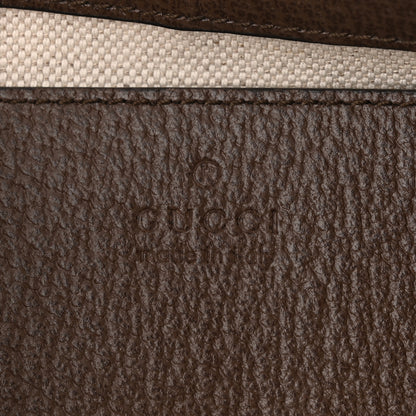 Gucci GG Supreme Monogram Textured Dollar Calfskin Web Small Ophidia GG Handbag Beige Ebony New Acero 6 of 10