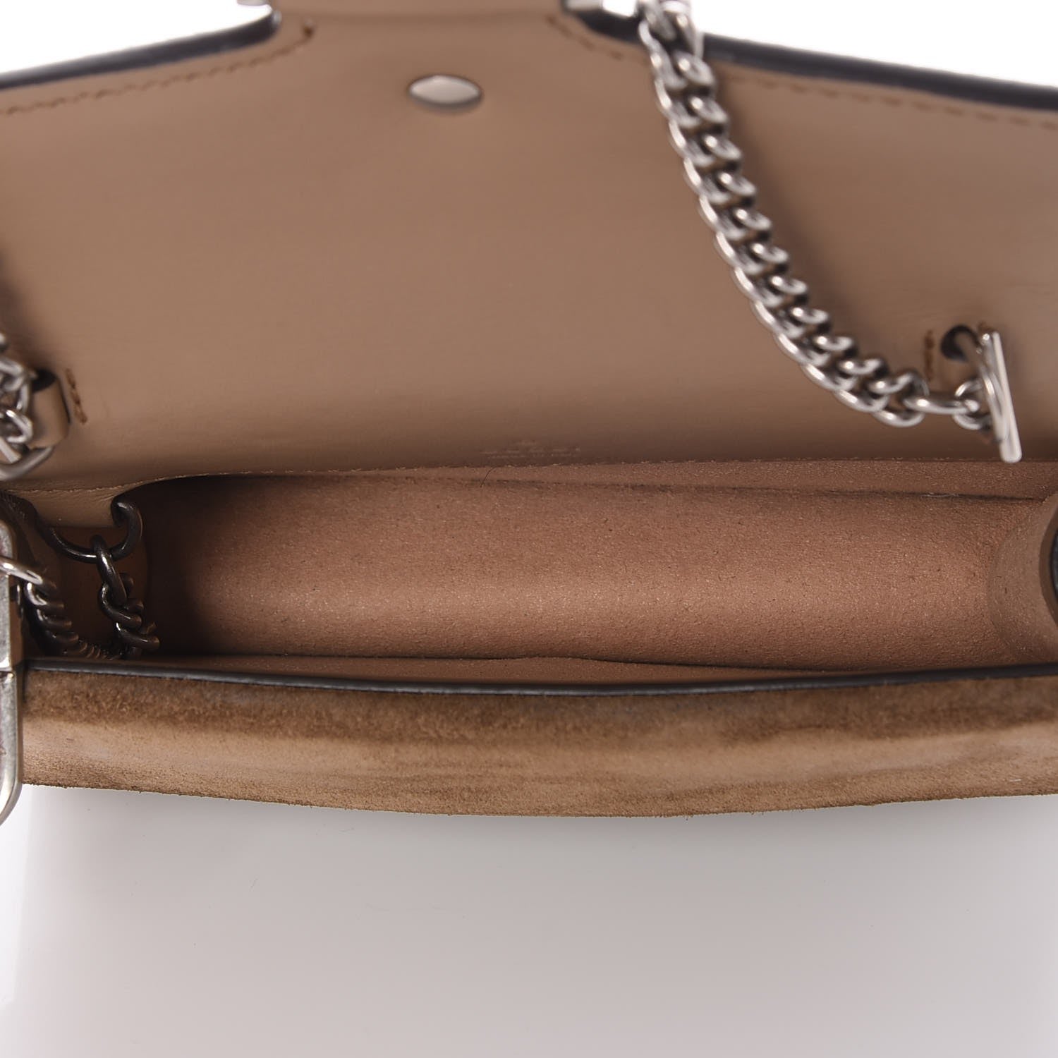 Gucci GG Supreme Monogram Super Mini Dionysus Shoulder Bag Taupe 6 of 7