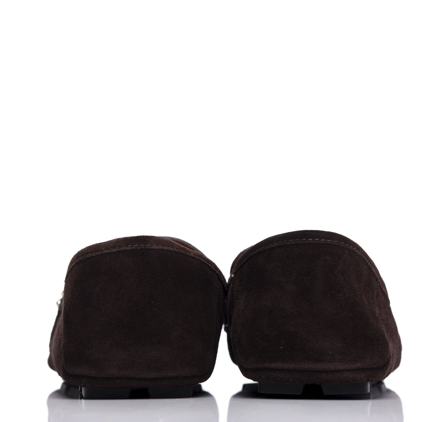 Suede Mens Driver Queen Loafers 7 Cocoa