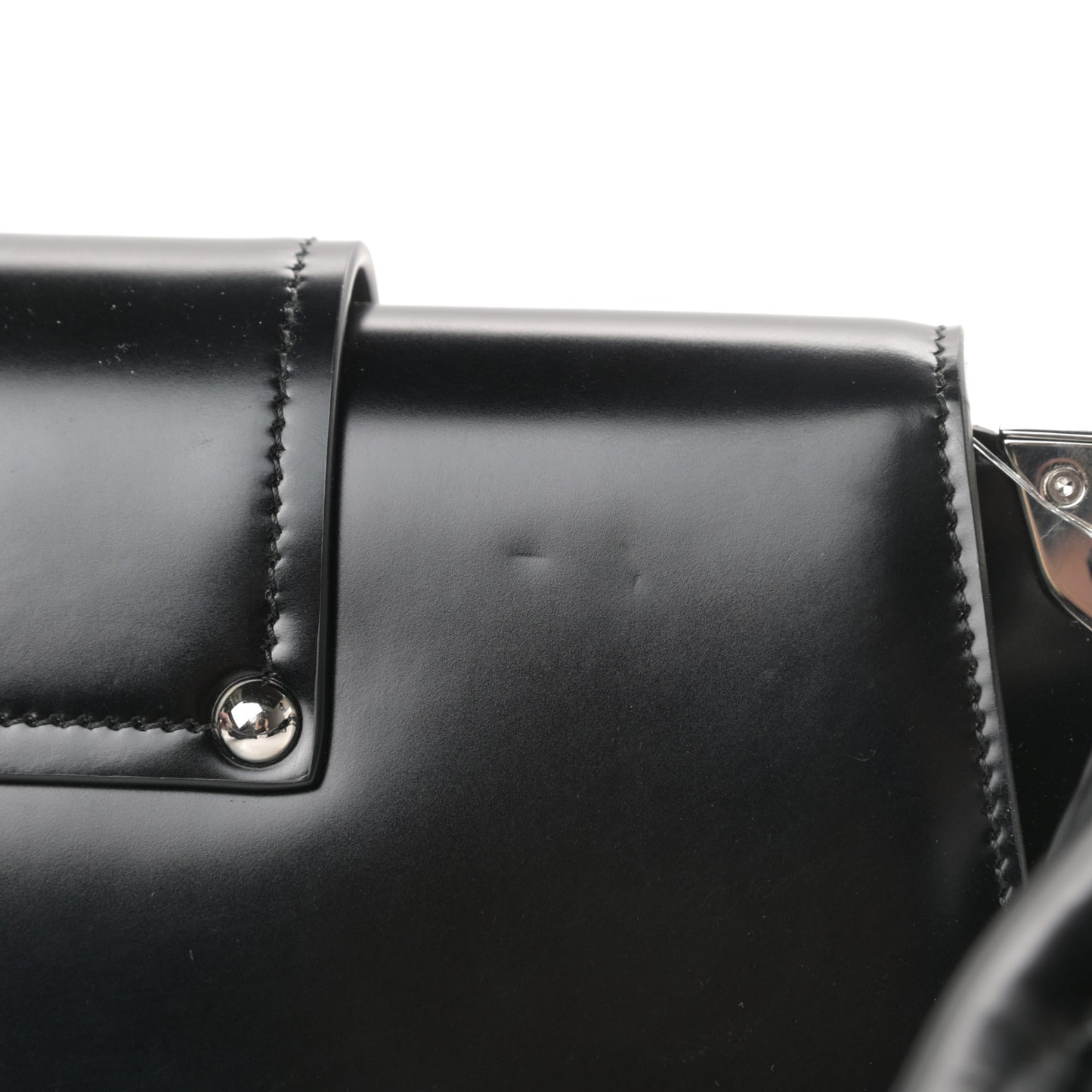 Spazzolato Sidonie Shoulder Bag Black
