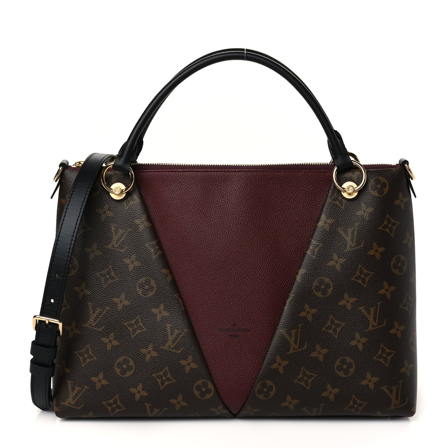 Monogram V Tote MM Bordeaux