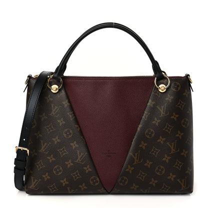 Louis Vuitton Monogram V Tote MM Bordeaux 1 of 9