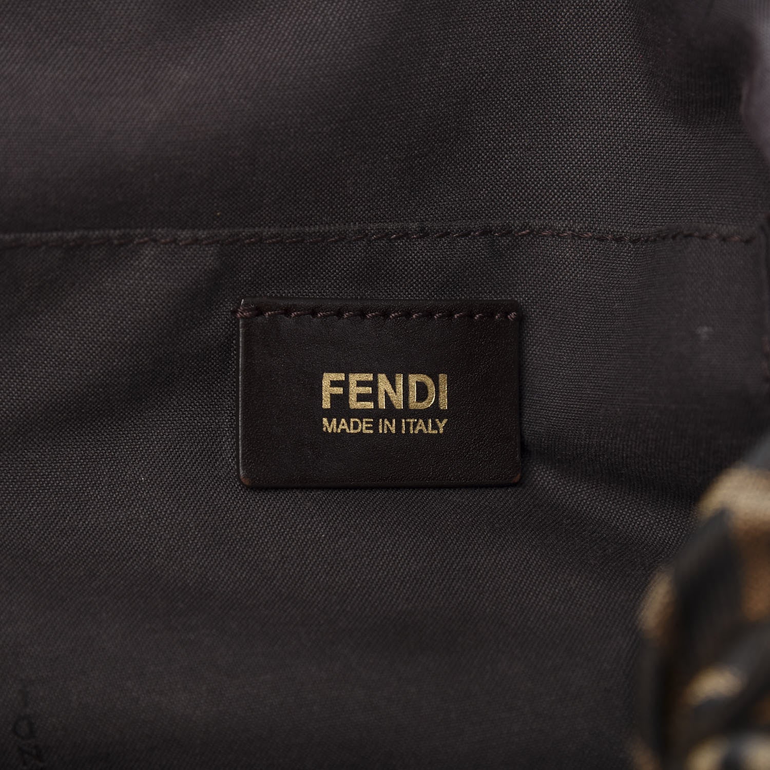 Fendi Zucca Patent Mia Hobo Tobacco 5 of 12