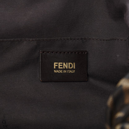Fendi Zucca Patent Mia Hobo Tobacco 5 of 12