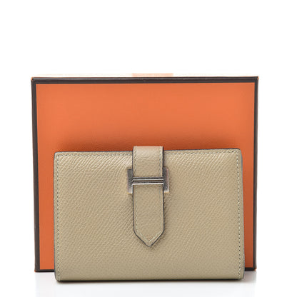 Hermes Epsom Bearn Card Holder Wallet Trench 11 of 11