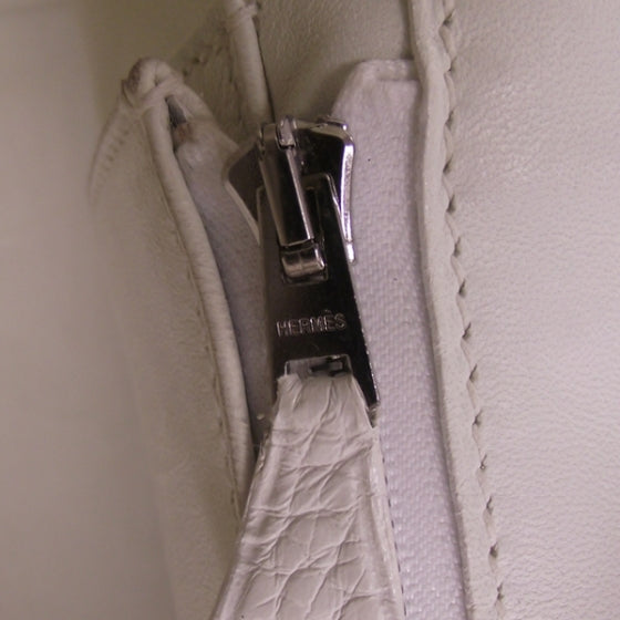 Hermes Toile Clemence 2 Tone Birkin 35 10 of 15
