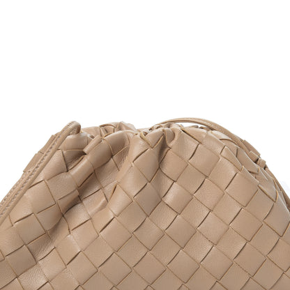 Bottega Veneta Nappa Intrecciato The Mini Pouch Almond 8 of 8