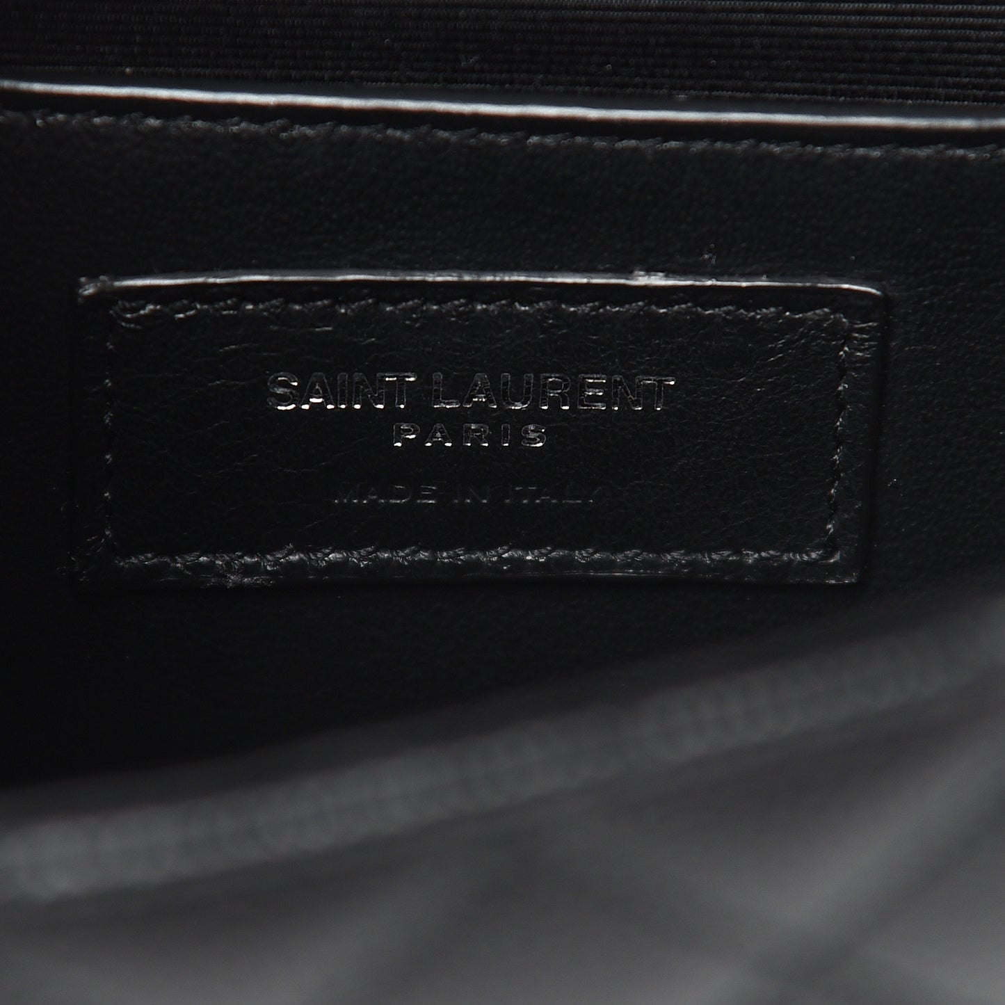 Grain De Poudre Tri-Quilt Small College Monogram Satchel Black