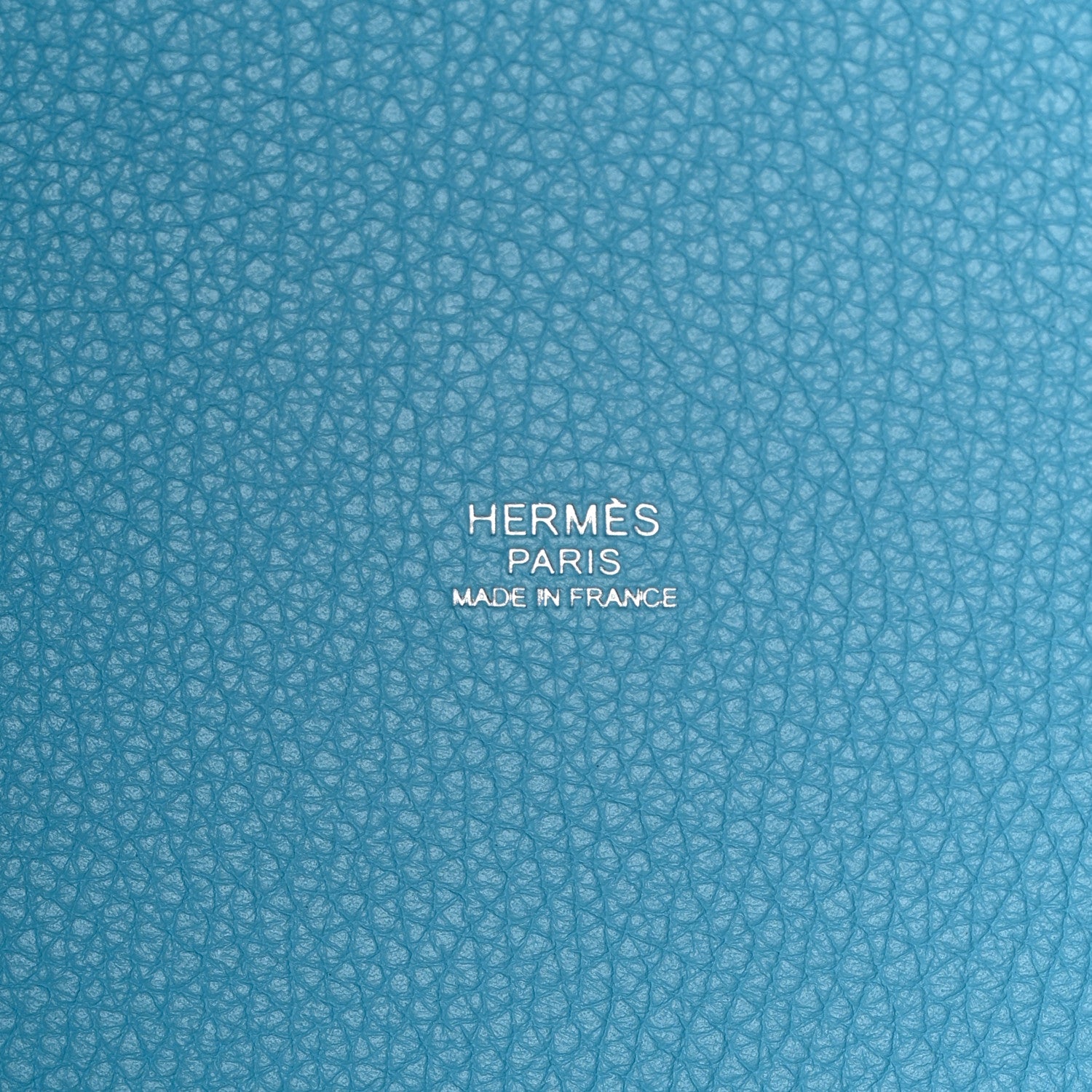 Hermes Taurillon Clemence Picotin Lock 22 MM Bleu du Nord 6 of 10