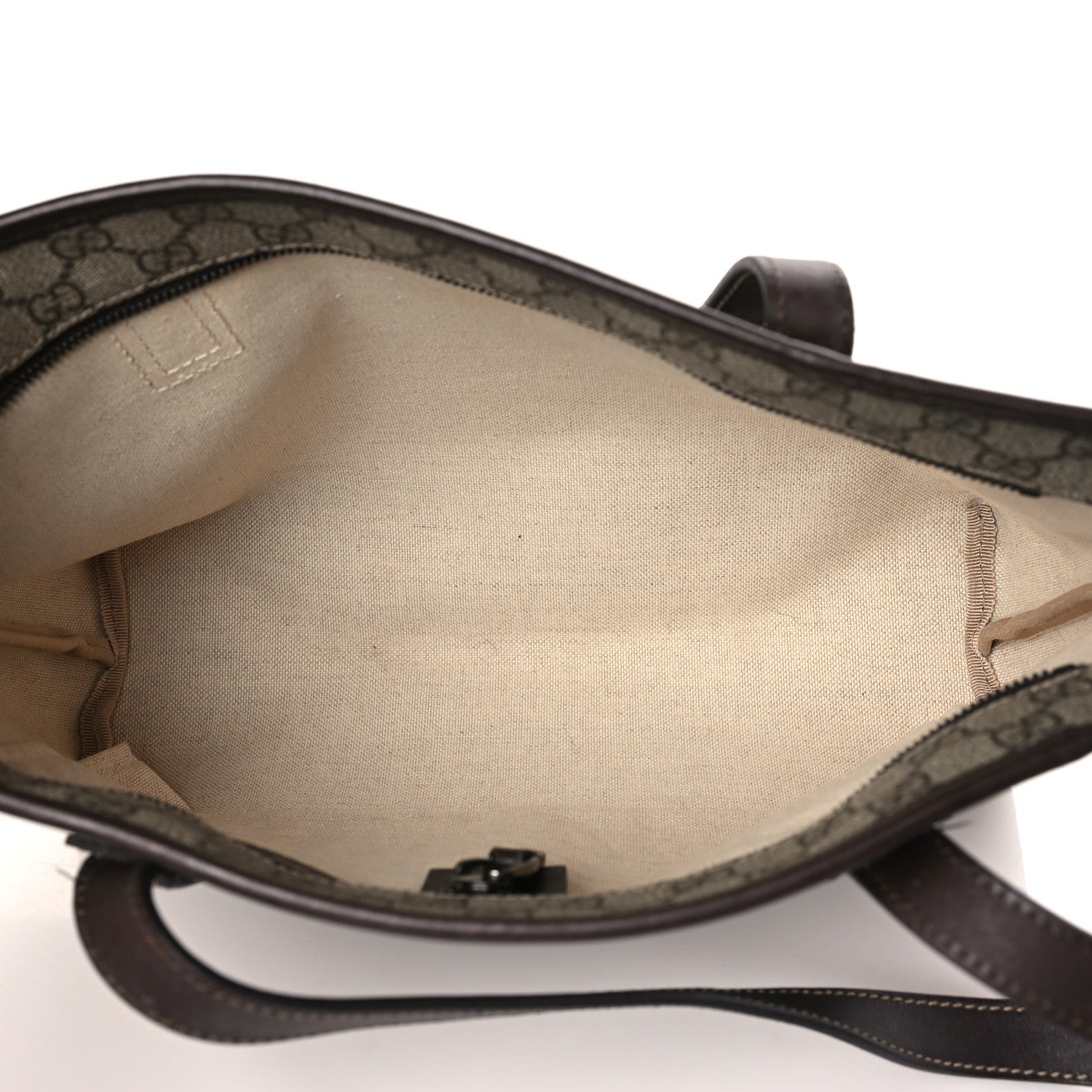 Gucci GG Supreme Monogram Small Joy Tote Dark Brown 5 of 11