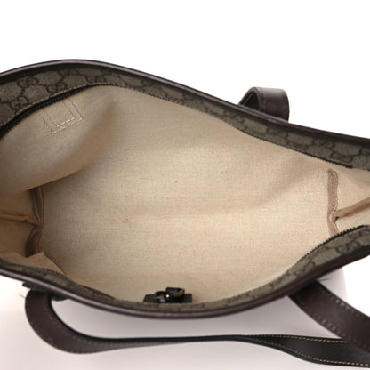Gucci GG Supreme Monogram Small Joy Tote Dark Brown 5 of 11