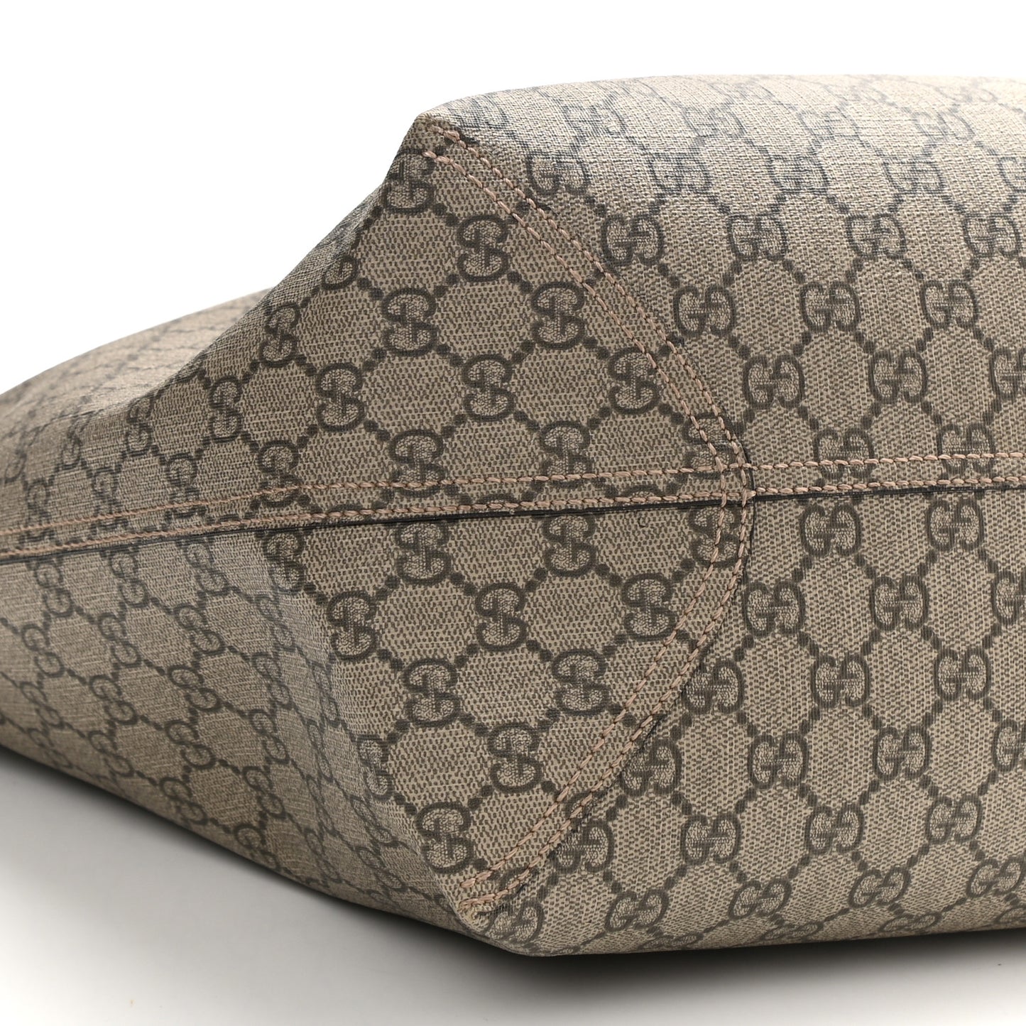 GG Supreme Monogram Medium Ophidia Shopping Tote Ebony