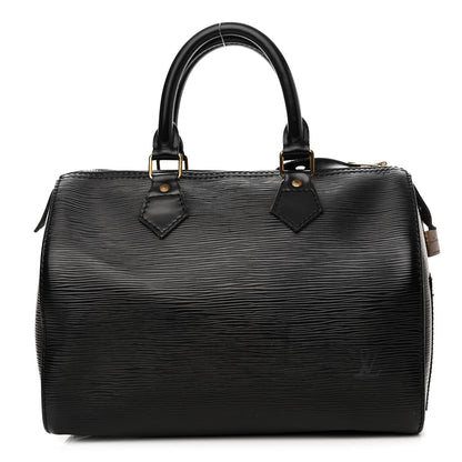 Louis Vuitton Epi Speedy 25 Black 1 of 15
