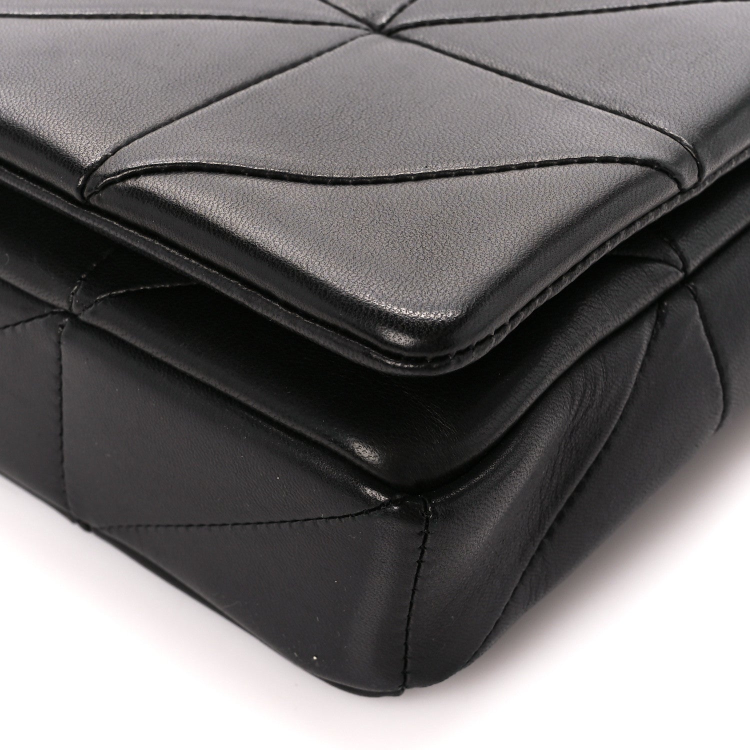 Saint Laurent Lambskin Patchwork Monogram Medium Jamie Black 11 of 11