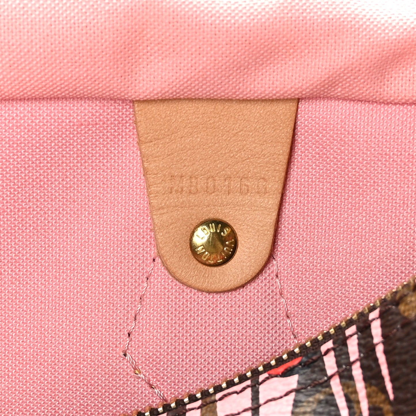 Monogram Jungle Dots Speedy 30 Sugar Pink Poppy