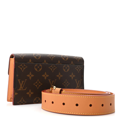 Louis Vuitton Monogram S Lock Belt Pouch MM 2 of 9