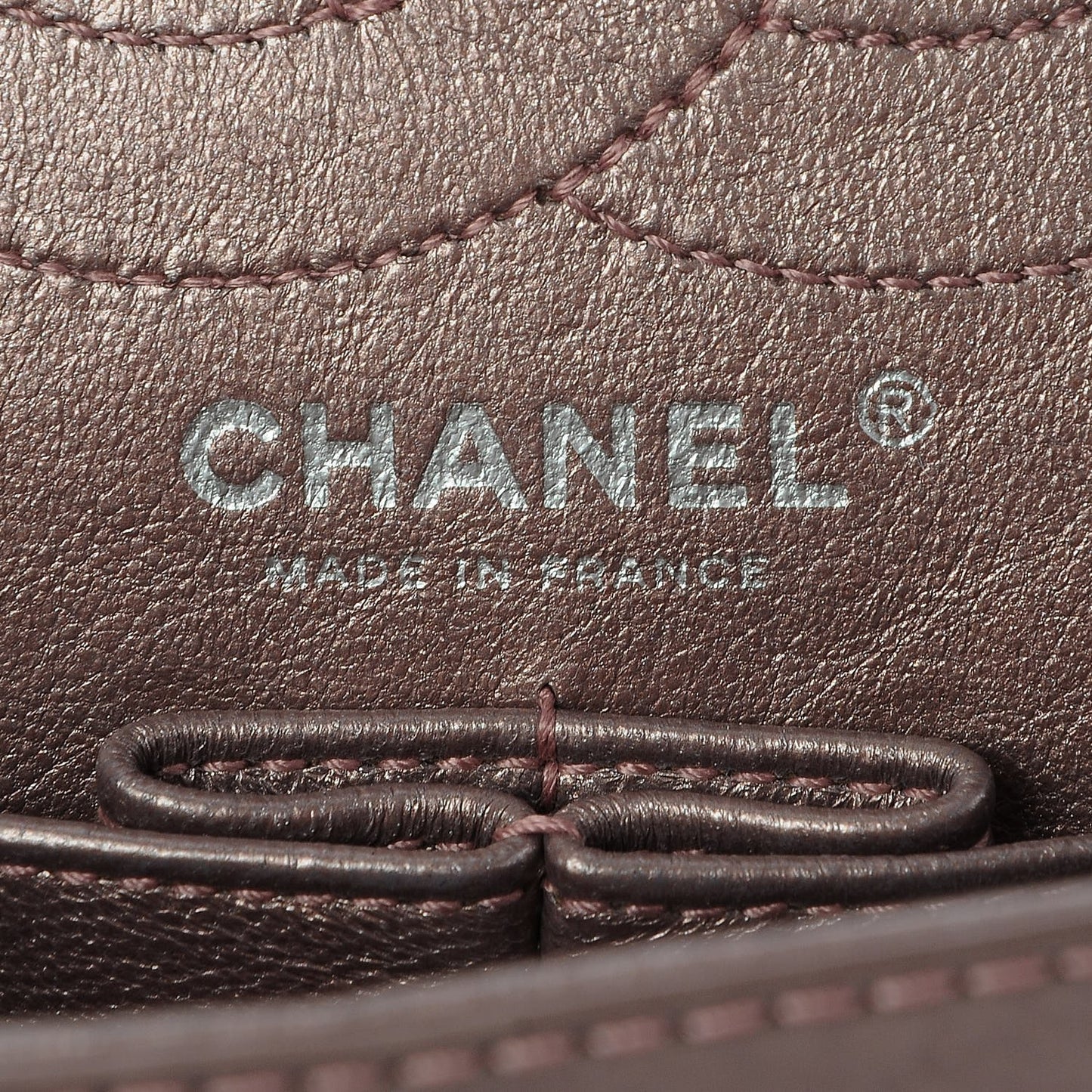 Metallic Aged Calfskin Quilted 2.55 Reissue 226 Flap Rose Fonce