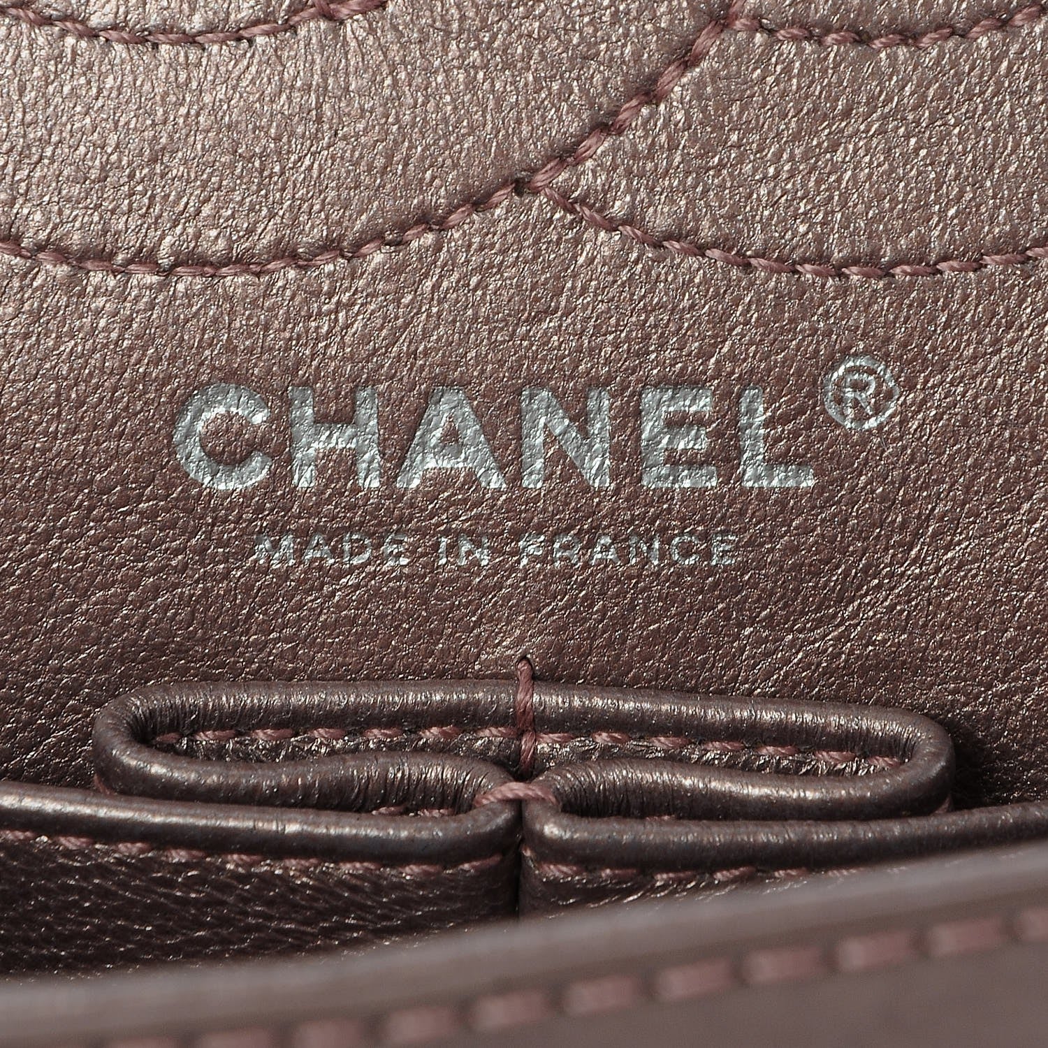 Chanel Metallic Aged Calfskin Quilted 2.55 Reissue 226 Flap Rose Fonce 8 of 10