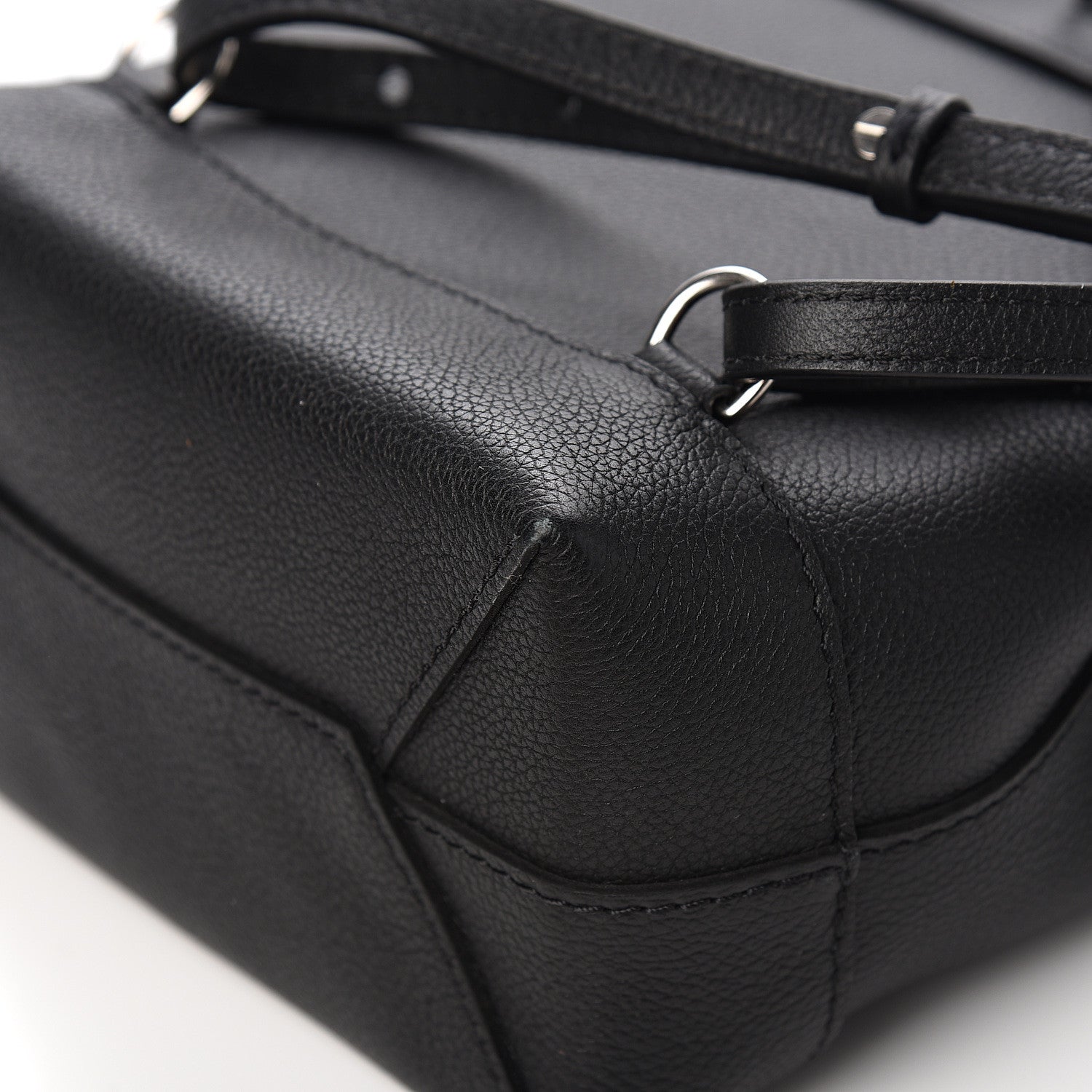 Louis Vuitton Calfskin Lockme Backpack Black 10 of 11