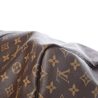 Louis Vuitton Monogram Macassar Keepall Bandouliere 55 14 of 15