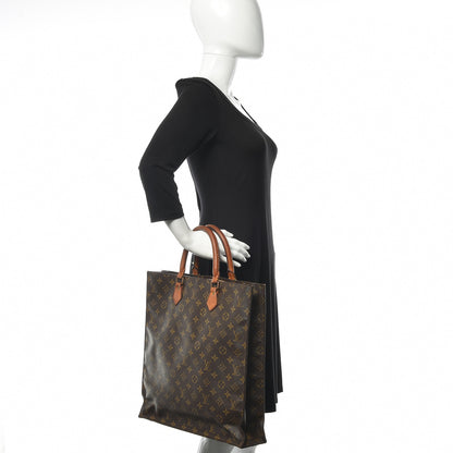 Louis Vuitton Monogram Sac Plat 2 of 17