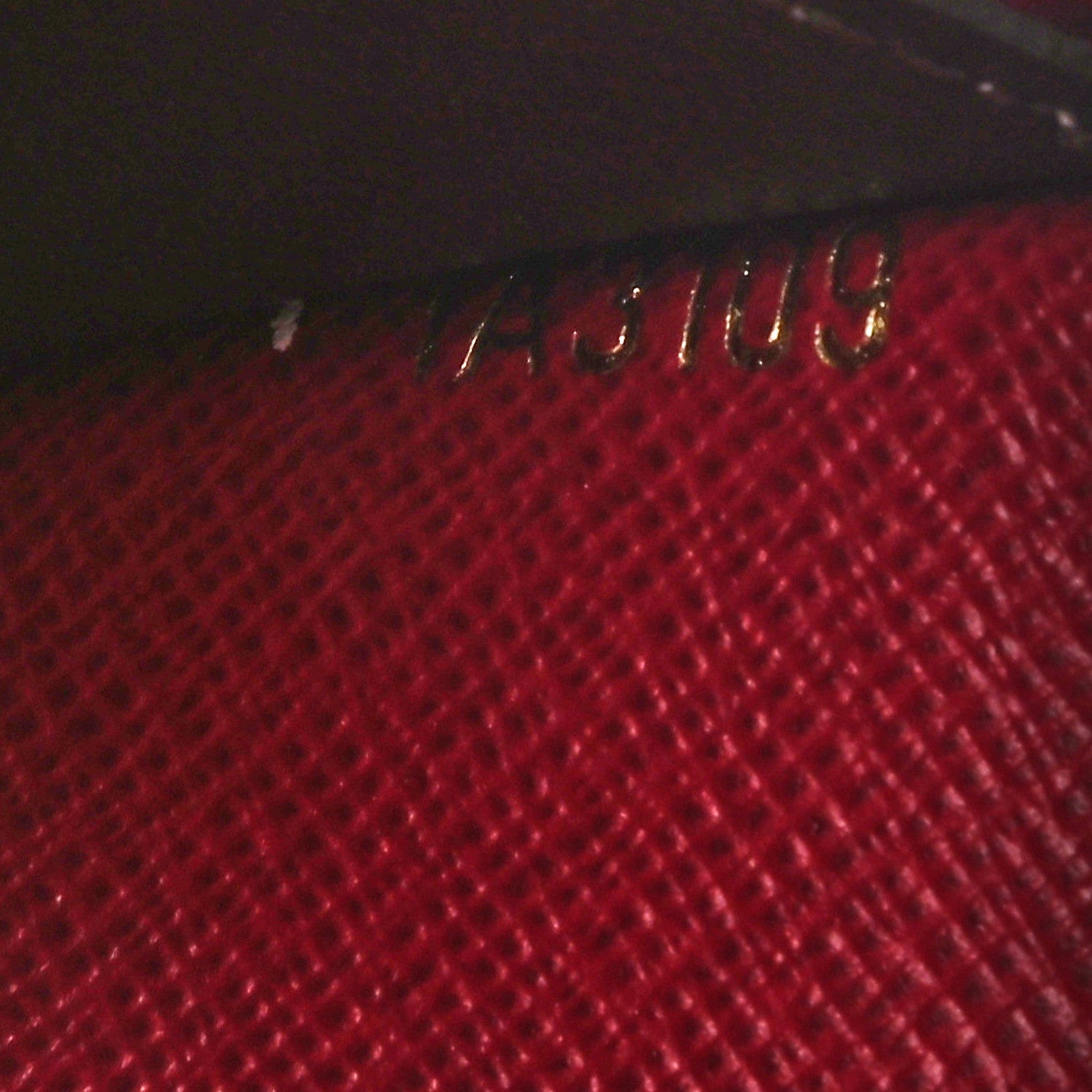 Louis Vuitton Monogram Emilie Wallet Red 7 of 7