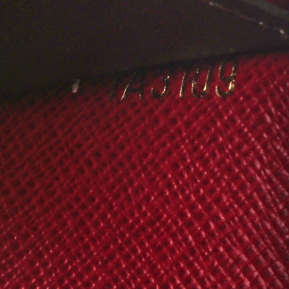 Louis Vuitton Monogram Emilie Wallet Red 7 of 7