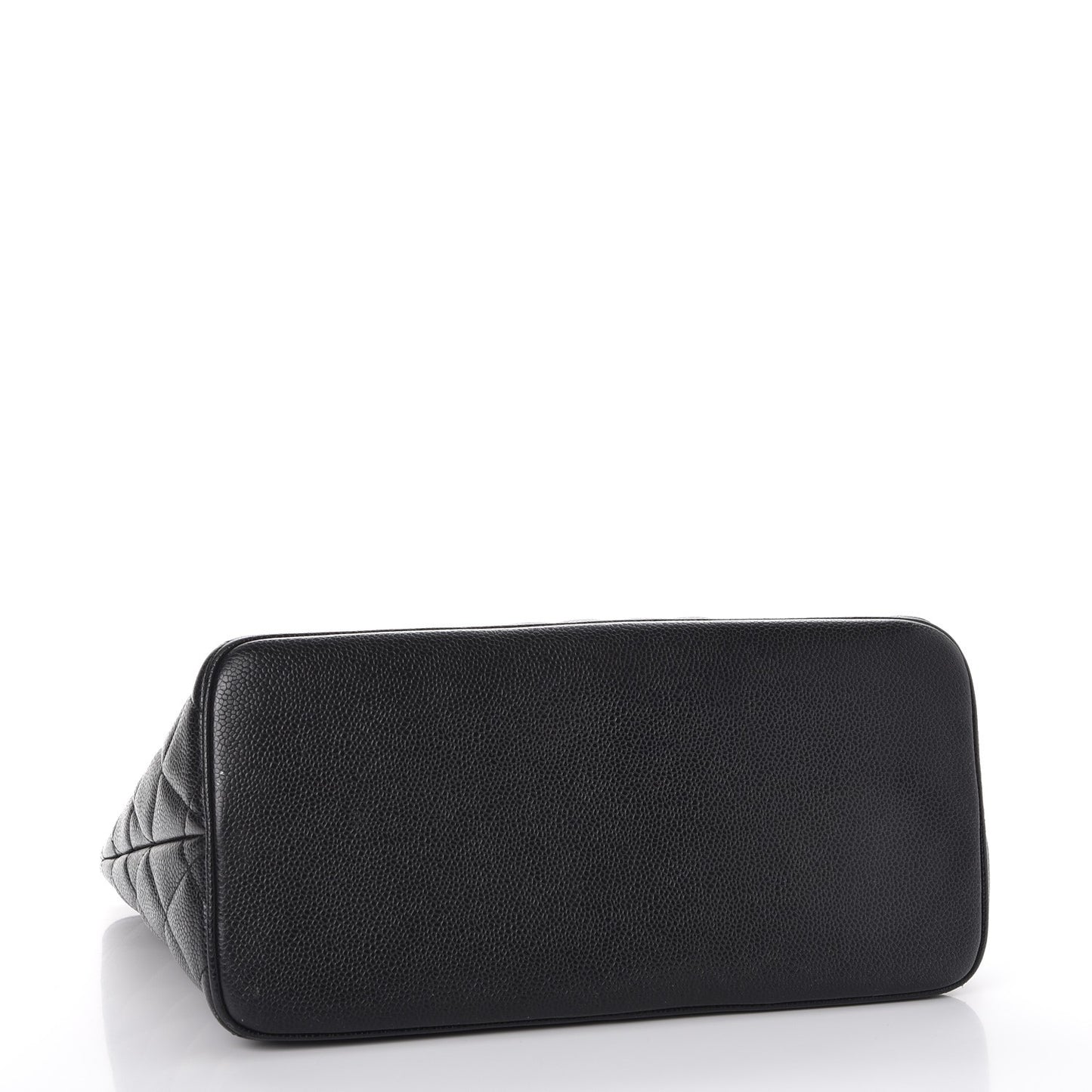 Caviar Quilted Medallion Tote Black