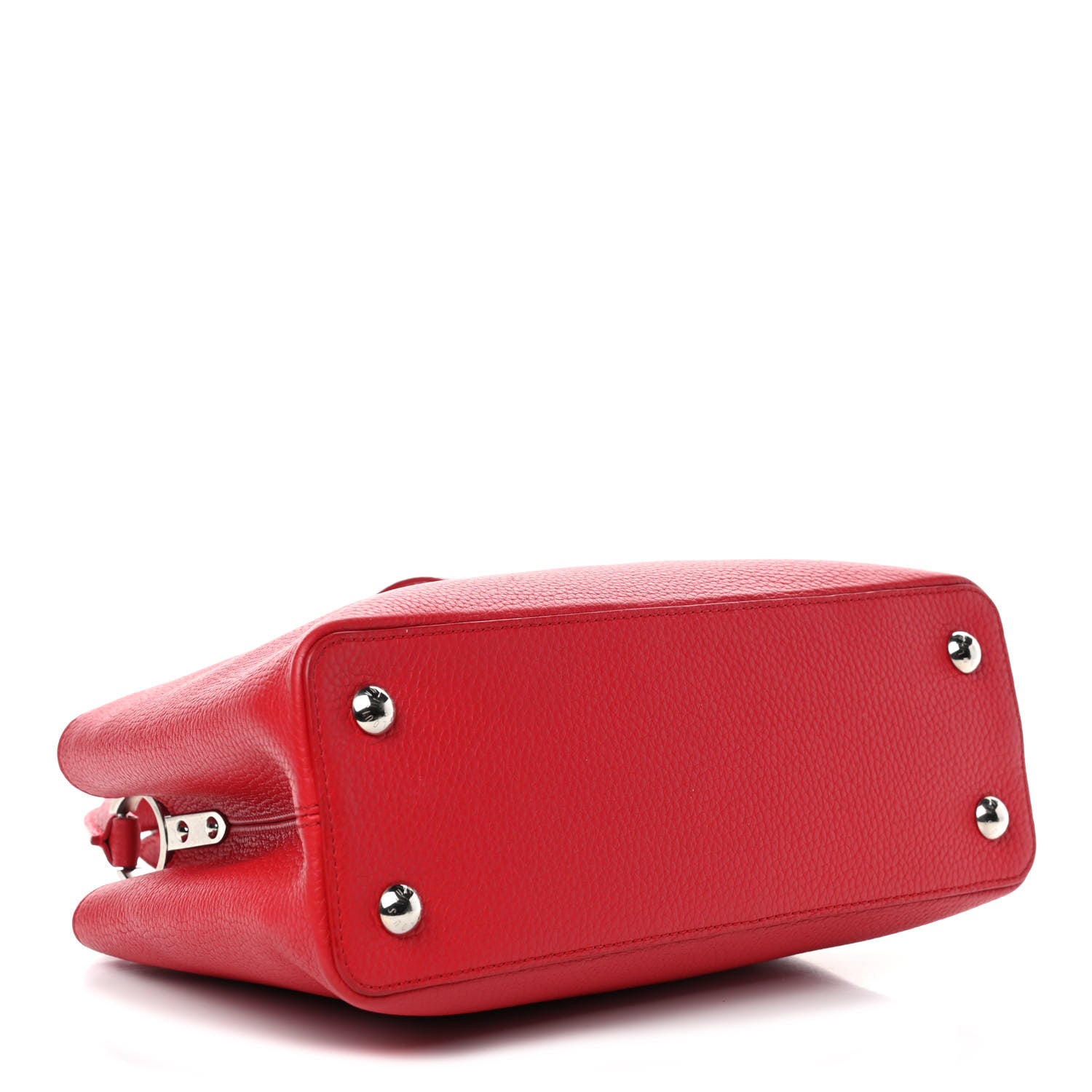 Louis Vuitton Taurillon Capucines PM Rubis 3 of 5
