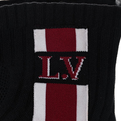 Louis Vuitton Stretch Fabric Aftergame Sneaker Boots 38 Black 9 of 11
