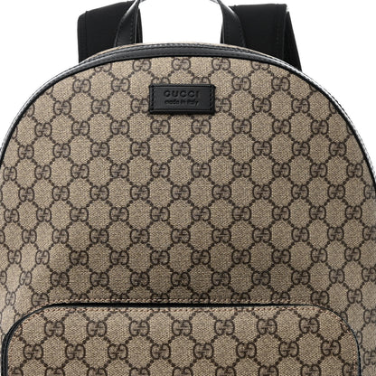 Gucci GG Supreme Monogram Medium Backpack Black 9 of 11