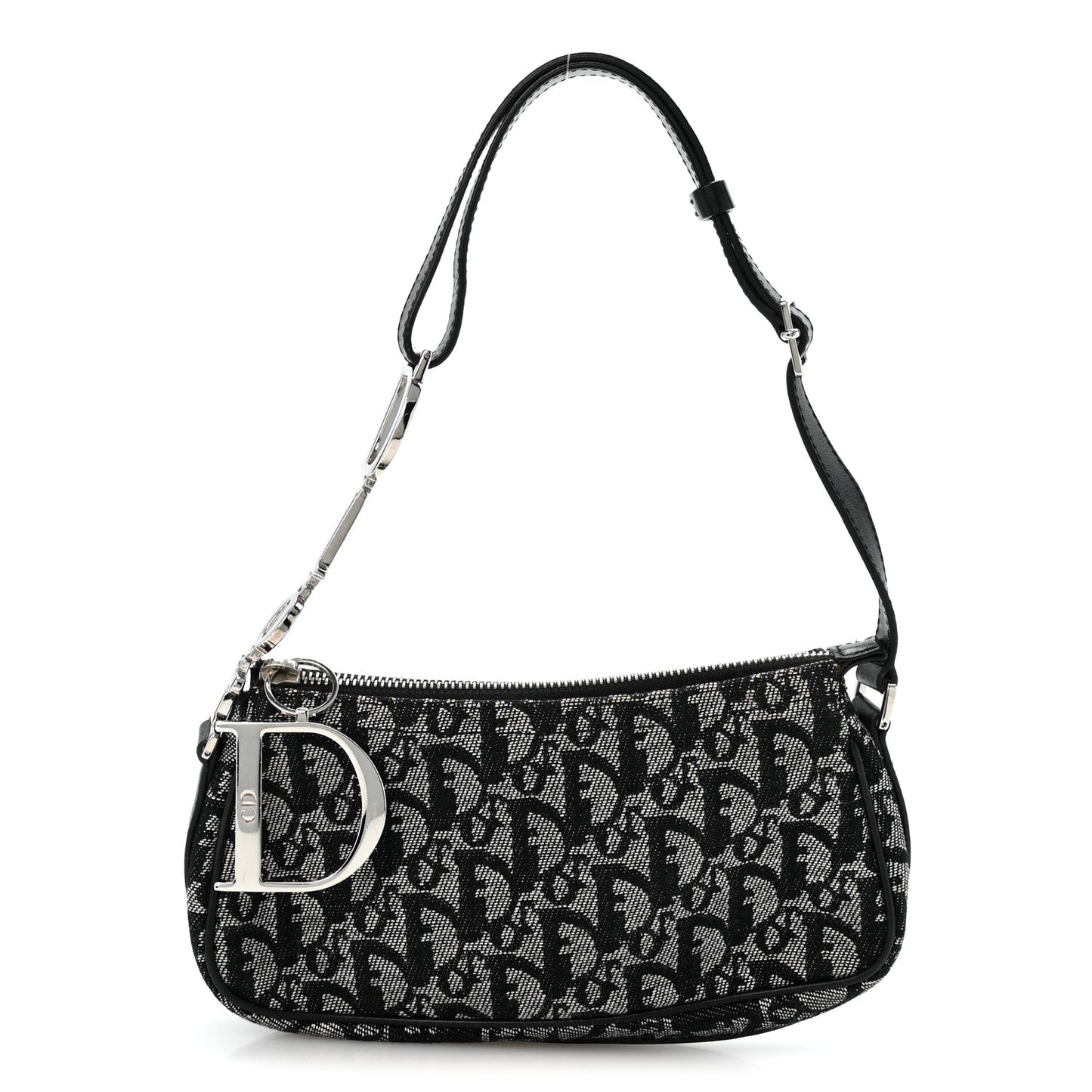 Monogram Shoulder Bag Pochette Blue
