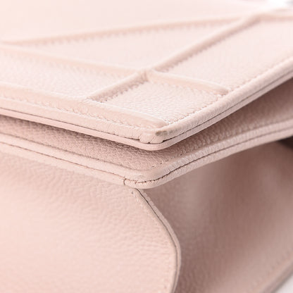 Christian Dior Grained Calfskin Cannage Small Diorama Flap Bag Rose Poudre 10 of 13