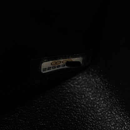 Chanel Lambskin Chevron Quilted Mini Square Flap Black 7 of 7
