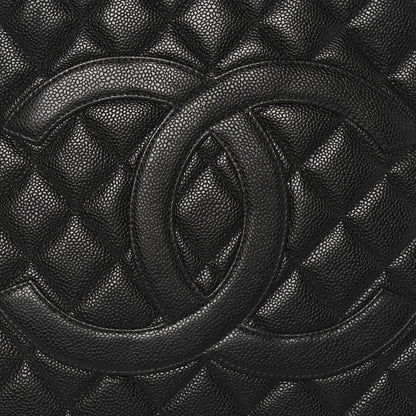 Chanel Caviar Quilted Medallion Tote Black 8 of 10