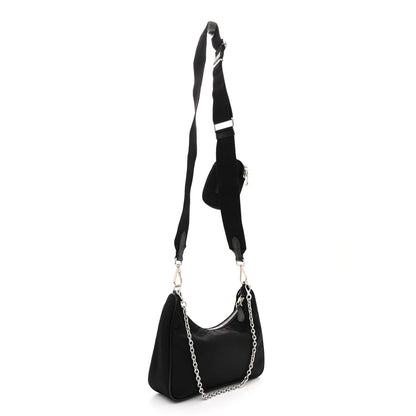 Prada Nylon Re-Edition 2005 Shoulder Bag Black 3 of 11