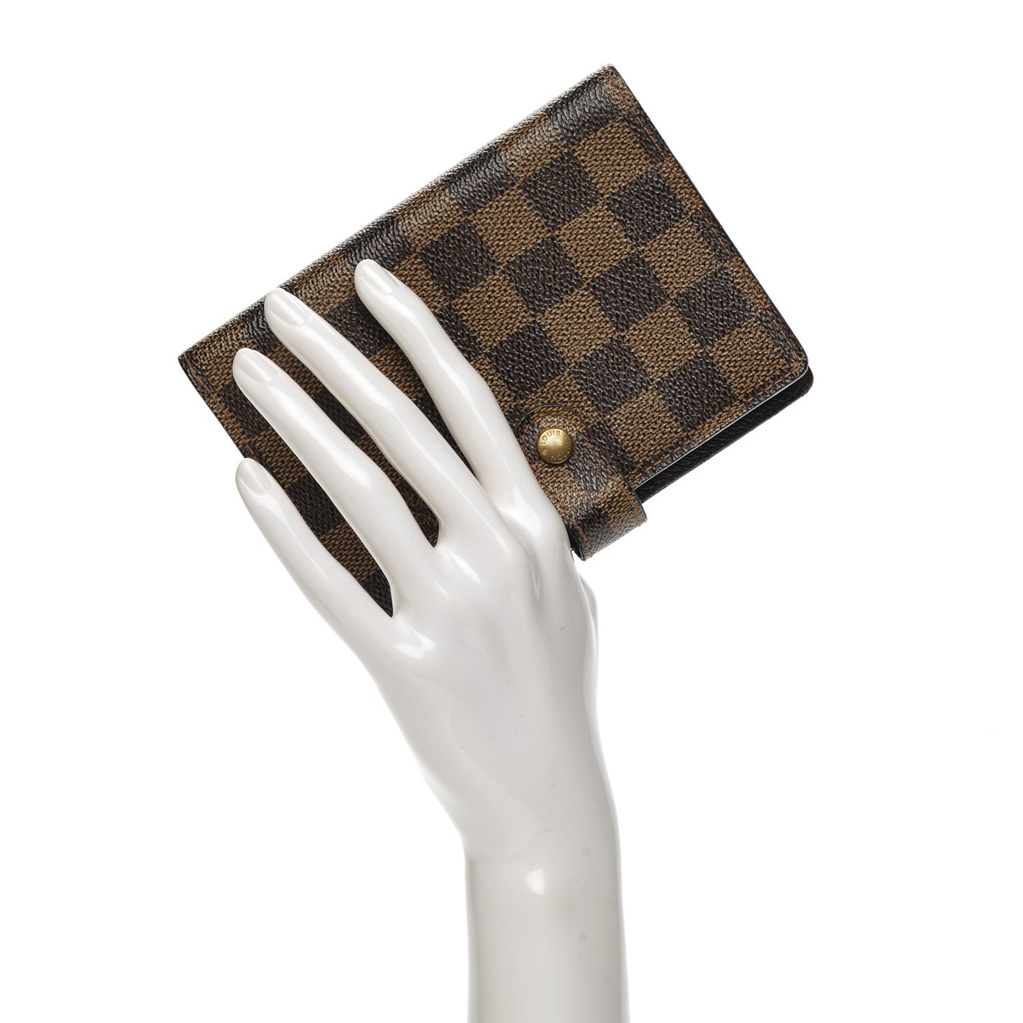 Damier Ebene Small Ring Agenda Cover