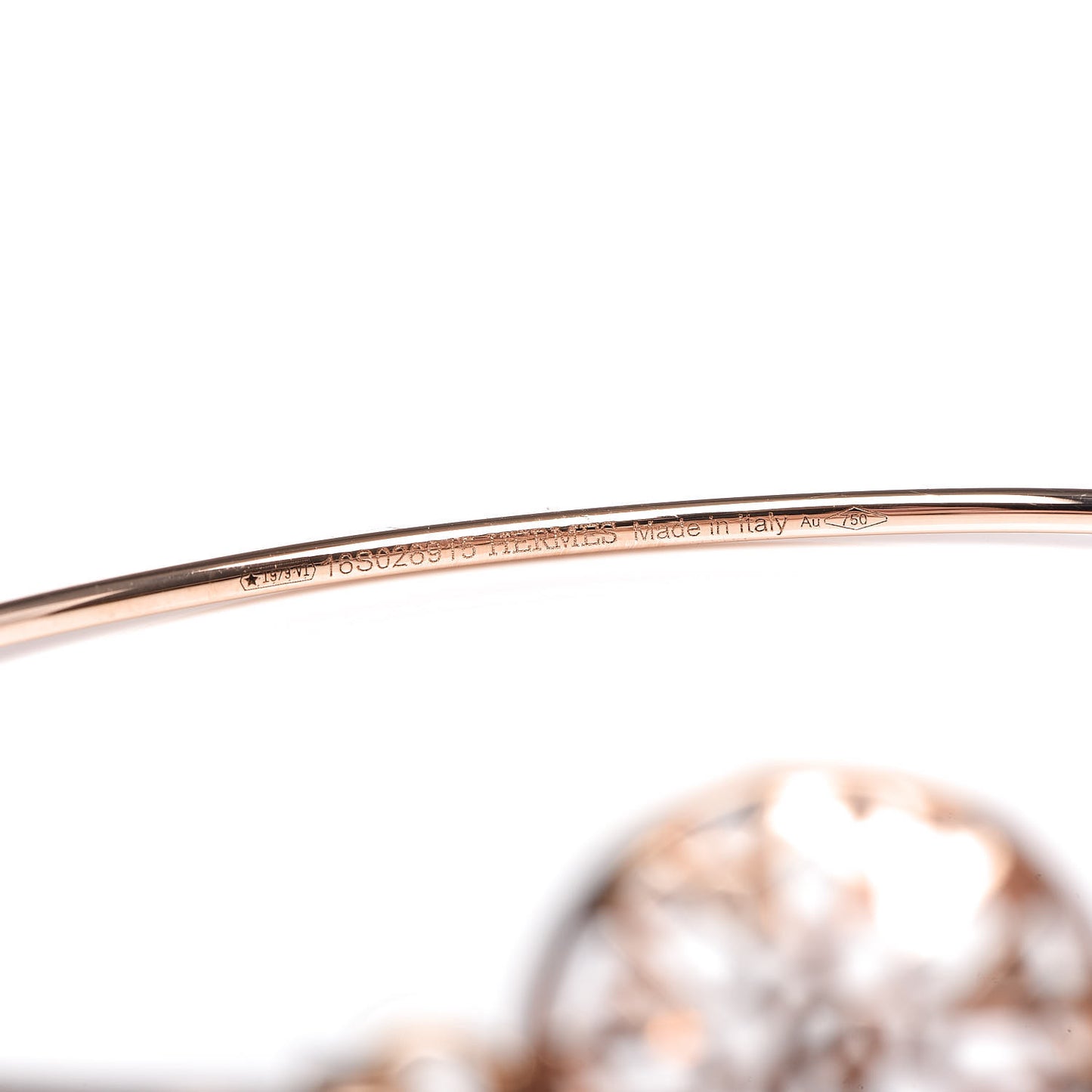 18K Rose Gold Chaine D'Ancre Passerelle Bracelet