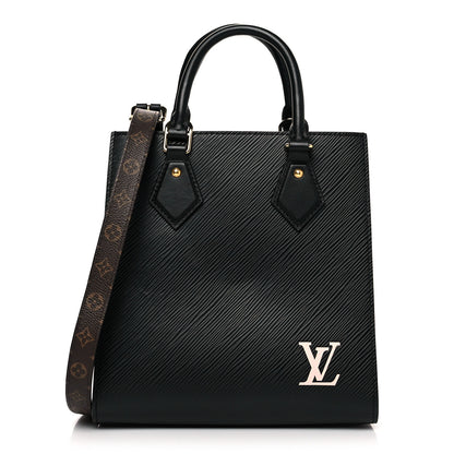 Louis Vuitton Epi Sac Plat BB Black 1 of 9
