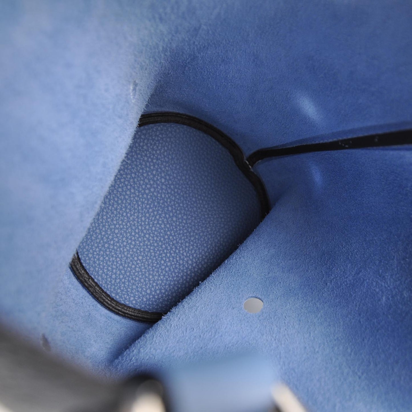 Taurillon Clemence Mangeoire Rope Bag Blue Jean