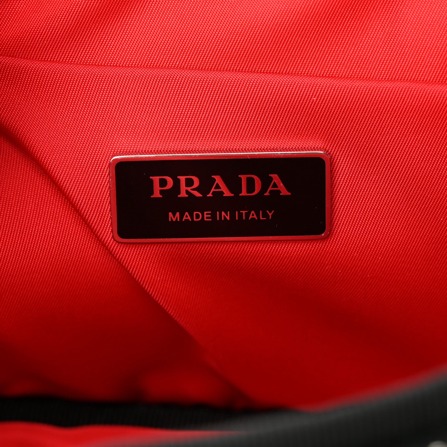 Prada Tessuto Nylon Pocket Cargo Belt Bag Black Fuoco 6 of 9
