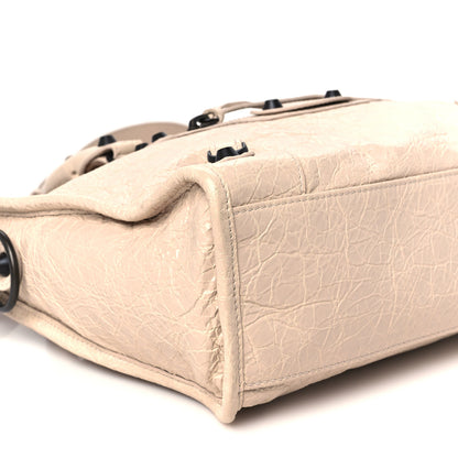 Balenciaga Agneau Arena Classic Hardware Small Le City Almond 9 of 10