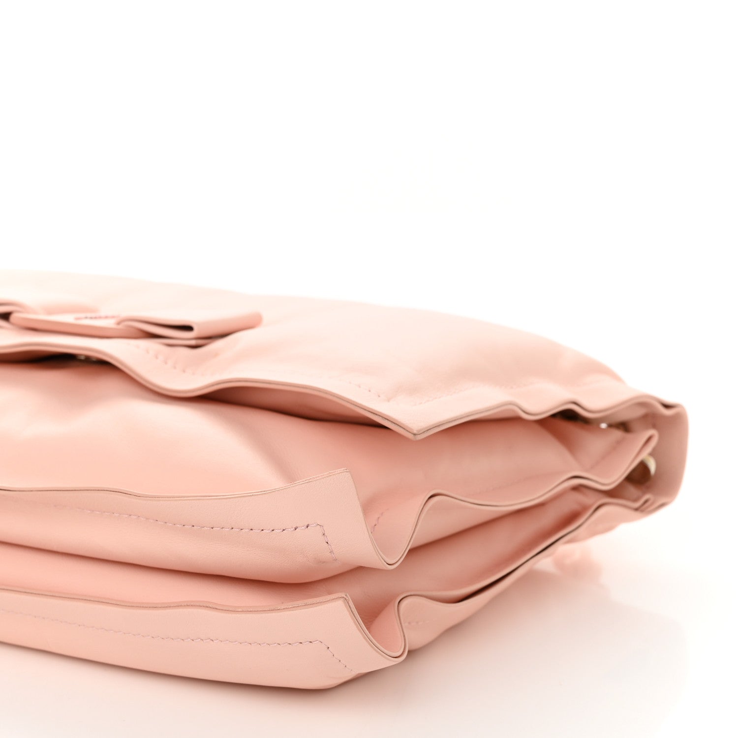 Salvatore Ferragamo Calfskin Small Viva Bow Shoulder Bag Nylund Pink 10 of 10