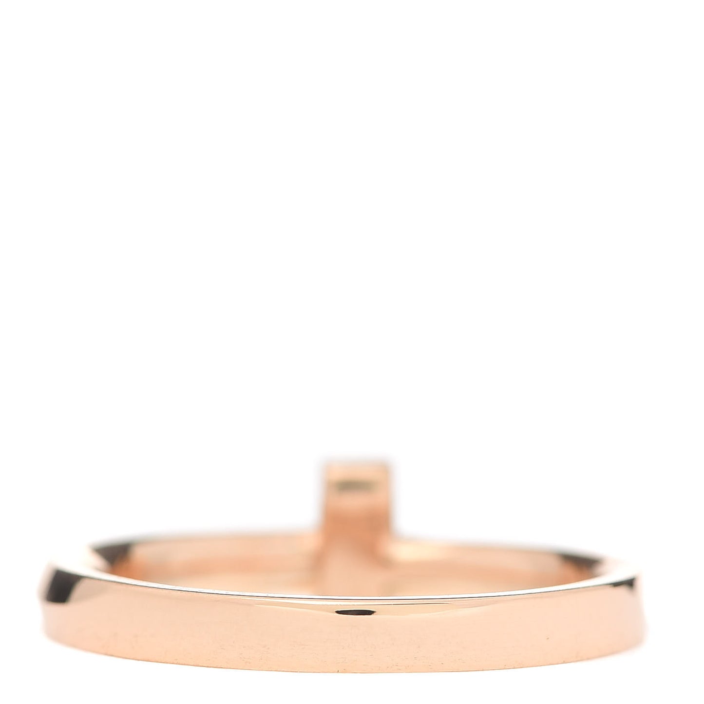 18K Rose Gold T T1 Ring 54 7
